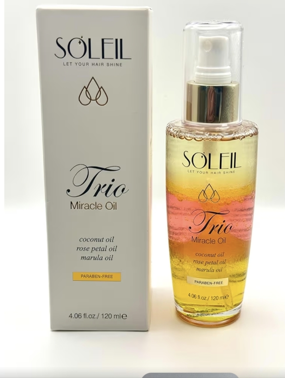 Soleil Trio Miracle Oil 120 ml